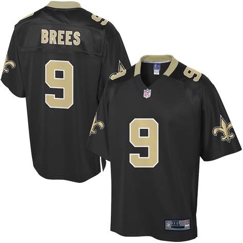 NFL Pro Line Mens New Orleans Saints Drew Brees Big & Tall Team Color ...