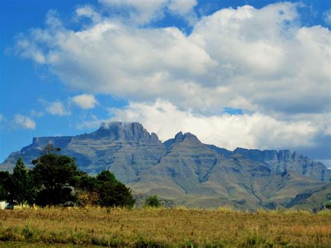 Mountains In Distance, Drakensberg Free Stock Photo - Public Domain Pictures