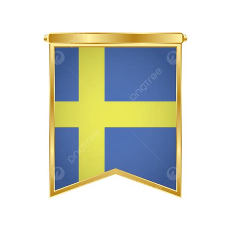 Sweden Flag Clipart Vector, Sweden Flag Vector With Transparent Background, Sweden, Sweden Flag ...