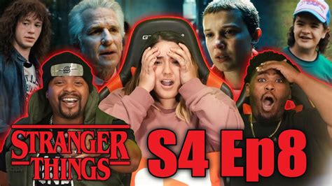 Papa....Stranger Things Season 4 Episode 8 Reaction - YouTube