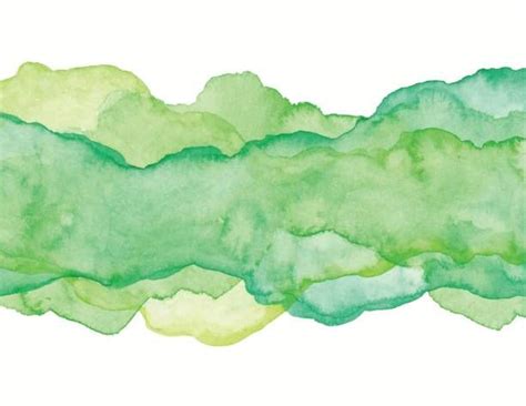 Green Watercolor Abstract vector art illustration | Abstract watercolor, Watercolor texture ...