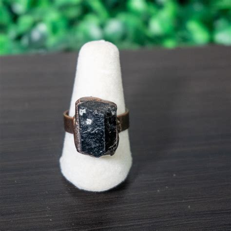 Black Tourmaline Ring #2 - The Crystal Council