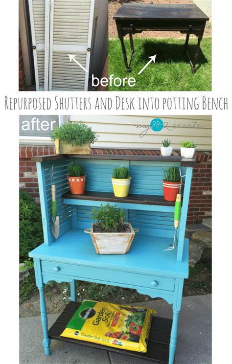 Kitchen Island made from Desk - My Repurposed Life® Rescue Re-imagine Repeat