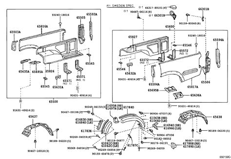 TOYOTA HILUXKDN165R-PRMSYW - BODY - REAR BODY SIDE PANEL | Japan Parts EU