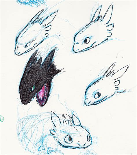 Toothless Drawing at GetDrawings | Free download