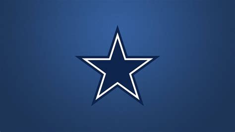 Download Simple Blue Dallas Cowboys Logo Wallpaper | Wallpapers.com