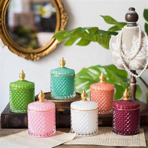 Luxury Candle vessels Wedding Geometric Candle Jar,High Quality Glass ...