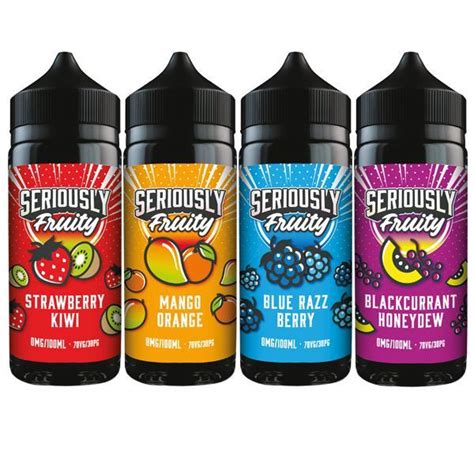 Seriously Fruity by Doozy Vape 100ml Shortfill 0mg (70VG/30PG) - VAPE.CO.UK