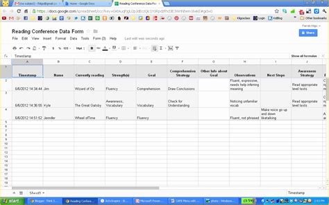 Printable Google Form