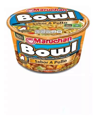 Sopa Instantánea Maruchan Bowl Pollo 93.9 Gr | MercadoLibre