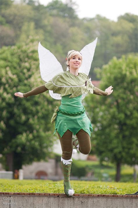 Resultado de imagen de Campanilla cosplay | Family halloween costumes, Diy tinkerbell costume ...