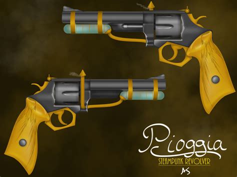 Steampunk Revolver Concept by EternalNight11 on DeviantArt