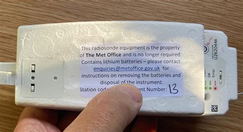 G4NSJ – Radio Sonde weather balloon radiosonde U.K. | Radio Workshop