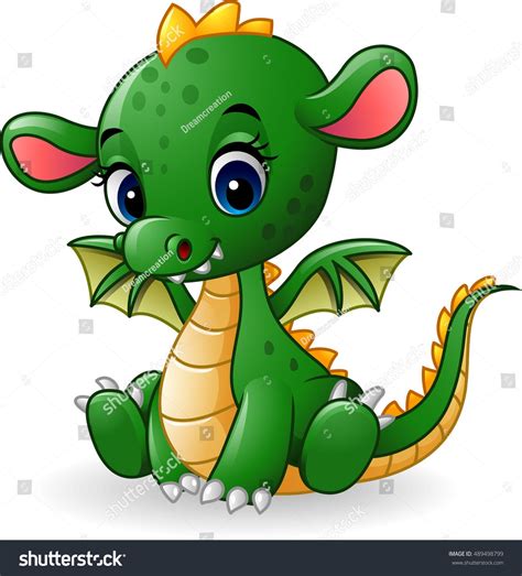 Cartoon baby dragon sitting | Baby dragon, Dragon images, Cute dragons