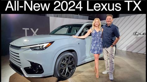 All- New 2024 Lexus TX first look. The Lexus Grand Highlander - YouTube