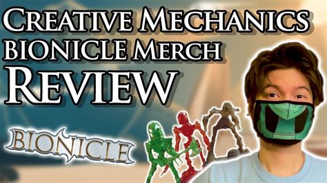 Eljay's Random Review: Creative Mechanics' BIONICLE Merch - YouTube