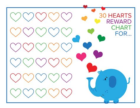 Sticker Reward Chart Printable - Customize and Print