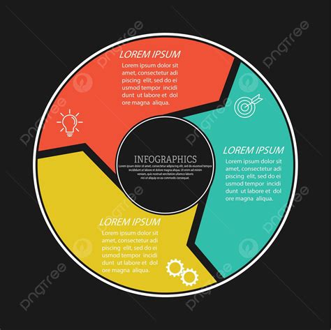 Visual Business Insights A Pie Chart Infographic For Marketing Finance And Planning Vector ...