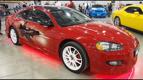 Dodge Stratus Coupe Airbrush Tuning Walkaround - Moscow Tuning Show 2014 - YouTube