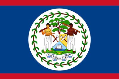 Belize flag image - Country flags