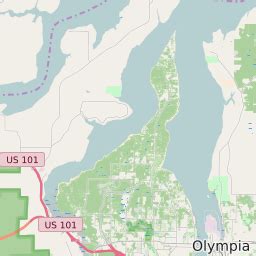 Olympia Zip Code Map - Table Rock Lake Map