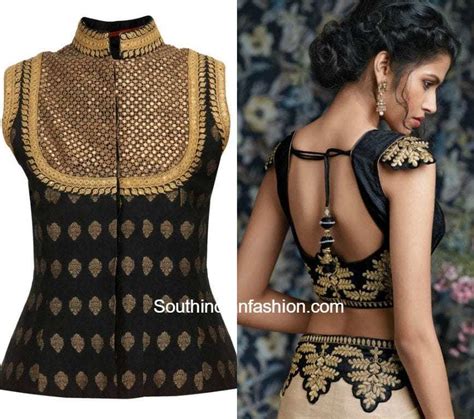 Beauty of Black & Gold Outfits – South India Fashion