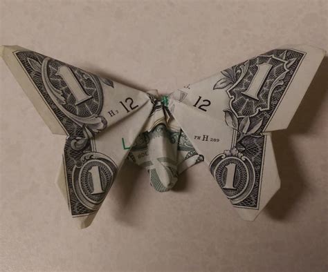 Money Origami Butterfly : 14 Steps (with Pictures) - Instructables