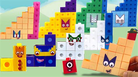 DIY Numberblocks Step Squad Cubes Custom Set || Keiths Toy Box | sticker, fan | It's the Step ...