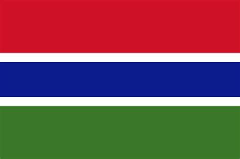 The Gambia Flag Image – Free Download – Flags Web