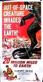 20 Million Miles to Earth *** (1957, William Hopper, Joan Taylor, Thomas Browne Henry) – Classic ...