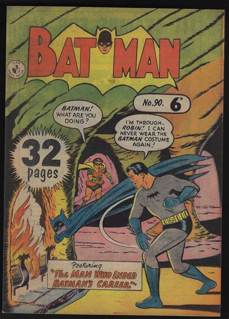 Batman 90 | Published by Color Comics Pty. Ltd, Australia 19… | Komic ...