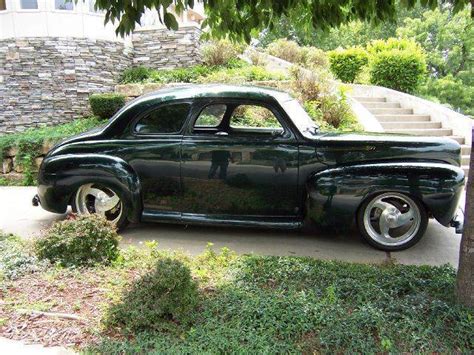 1947 Ford Custom Coupe 19019 Miles Green Custom Coupe