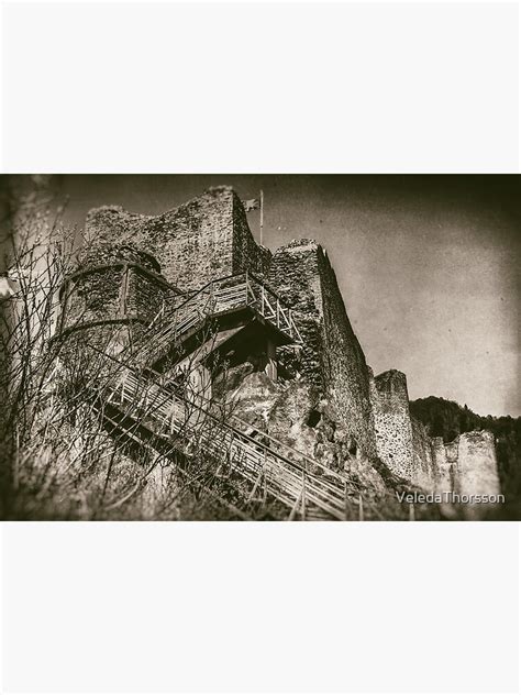 "Poenari Castle/ Fortress of Vlad the Impaler - Veleda Thorsson Photography" Framed Art Print by ...