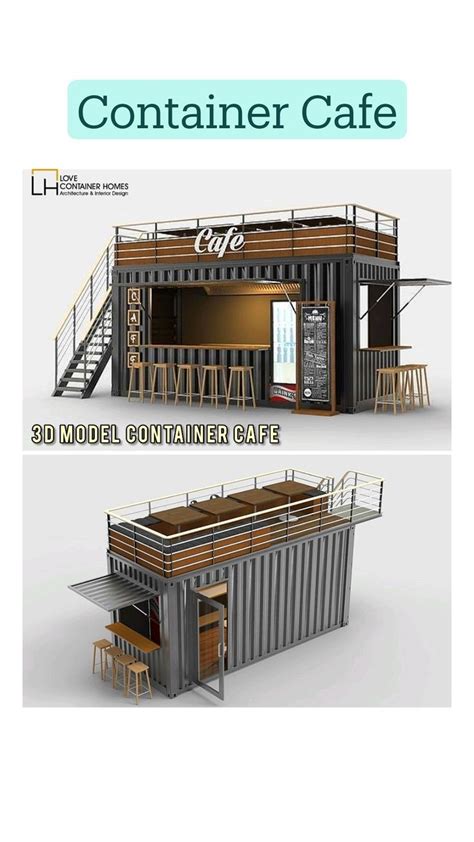 Container Cafe | Container house, Container cafe, Container house design