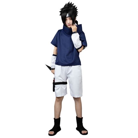 Uchiha Sasuke Cosplay Costumes Halloween Outfit mp002815 (2X-Small ...