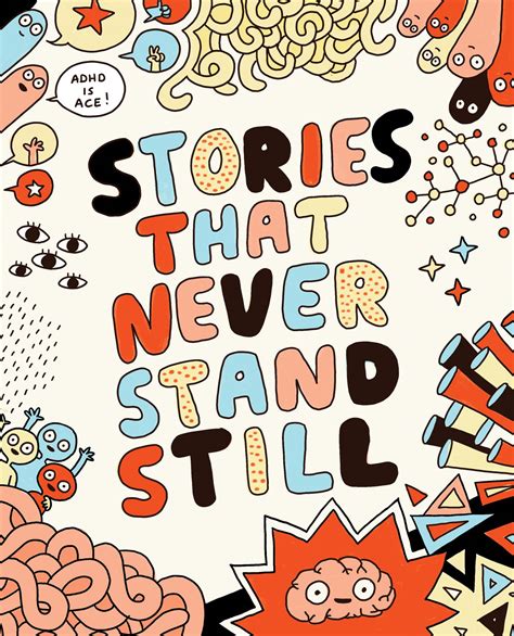 A book that explains what ADHD feels like with personal accounts from ADHD activists, actors and ...