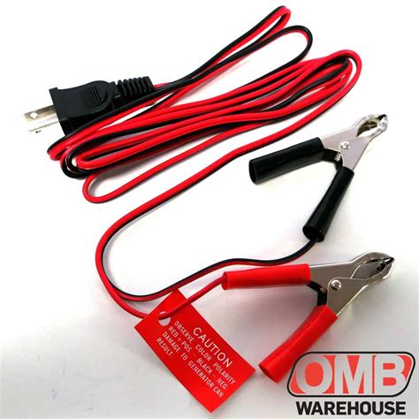 Honda generator battery charging cables