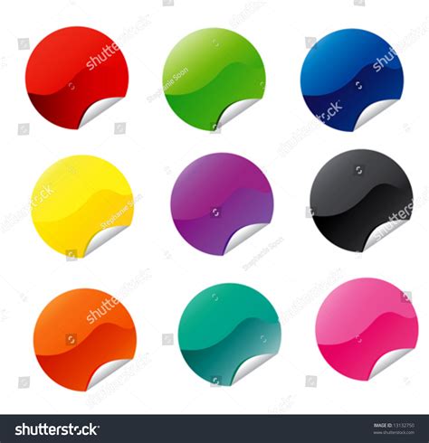 Circle Icons Stock Vector Illustration 13132750 : Shutterstock