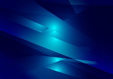 Blue color geometric gradient illustration graphic vector background. Vector polygonal design ...