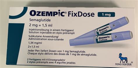 BUY Ozempic Fix Dose 2mg/1.5ml x 1mg by Novo Nordisk A/S at best price ...