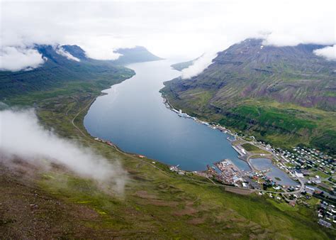 Seydisfjordur in East Iceland