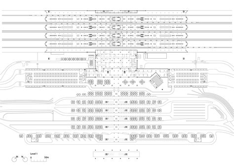 Gallery of Train Stations: Examples of Floor Plans and Sections - 5