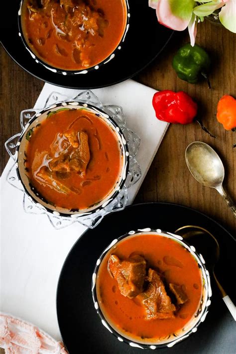 Ghanaian Light Soup With Goat Meat - Savory Thoughts