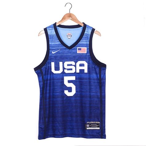 Men's Zach Lavine 5 Navy USA 2021 Basketball Jersey - jerseys2021