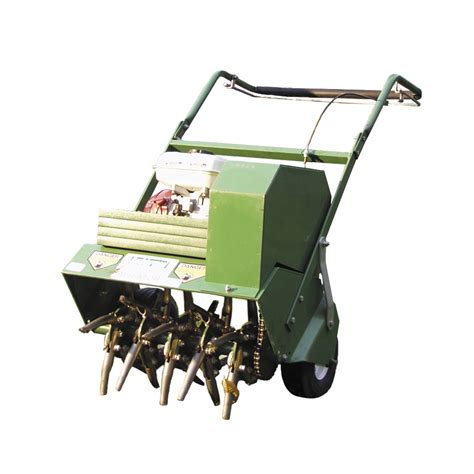 Lawn Aerator Hire, Self-Propelled Hollow Powered Aerator - HSS Hire