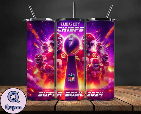 Kansas City Chiefs Super Bowl Tumbler Png, Super Bowl 2024 T - Inspire Uplift