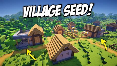 BEST Minecraft Village Seed! | 2x BLACKSMITH! (God Seed) - YouTube