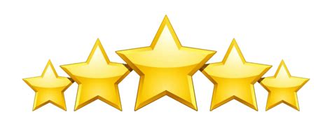 5 Star Rating PNG Transparent Images | PNG All