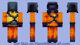 Lethal company Minecraft Skin