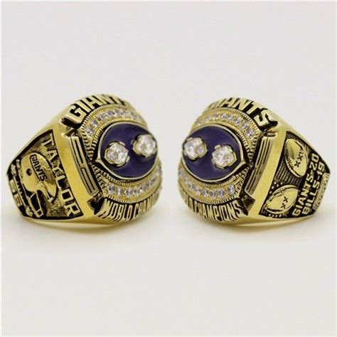 Custom New York Giants 1990 NFL Super Bowl XXV Championship Ring ...